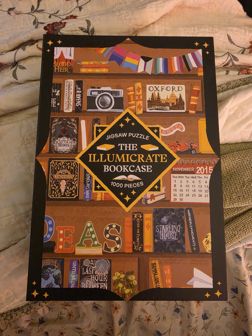The Illumincrate Bookcase Jigsaw Puzzle - Multicolor